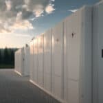 battery storage installation